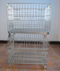High Strength Wire Mesh Stillage Rigid Heavy Duty Wire Mesh Baskets