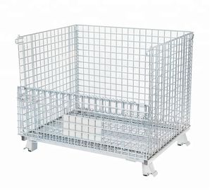 4 Layers Stackable Collapsible Wire Container Food  Beverage Storage Use