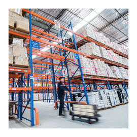 Cold Rolled Steel Pallet Racking  High Capacity Storage 250-1000KG Per Level