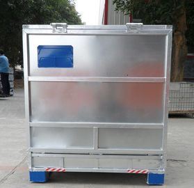 Industrial Oil Chemical IBC Liquid Storage Tank Four-way Entry