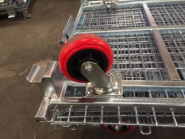 Logistics shipping Wire Mesh Container Recyclable Long Life Span
