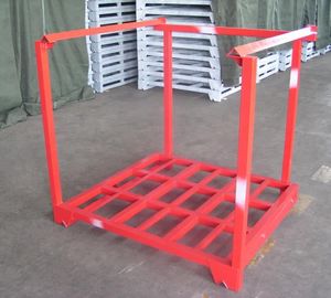 Customized Car Accessories Tire Metal Shelf Metal Foldable Stacking Rack Warehouse