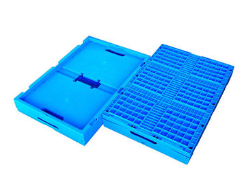 600*400*240mm collapsible plastic crates Folding Plastic Fruit Box Stackable