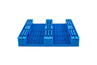 Injection Molding Industrial Plastic Pallet Three Runners Grid Surface Hdpe Pallets