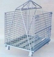 European Standard Steel Storage Wire Mesh Container Stalliage Longspan