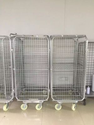 Collapsible Warehouse Roll Cage 1000*800*1600mm With 500kg Load