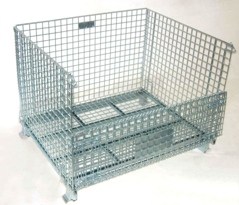 High Strength Wire Mesh Stillage Rigid Heavy Duty Wire Mesh Baskets