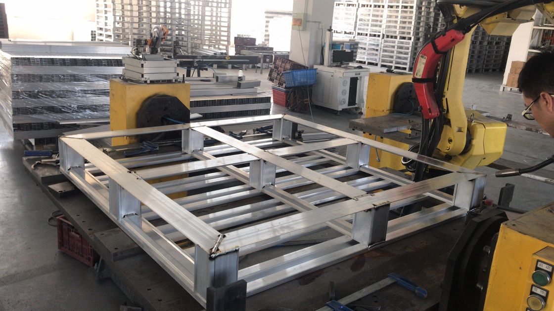 Chemical Use Metal Storage Pallet Customized Color And Size  Aluminium Pallets