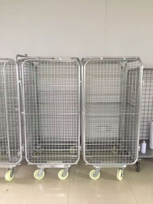 Collapsible Warehouse Roll Cage 1000*800*1600mm With 500kg Load